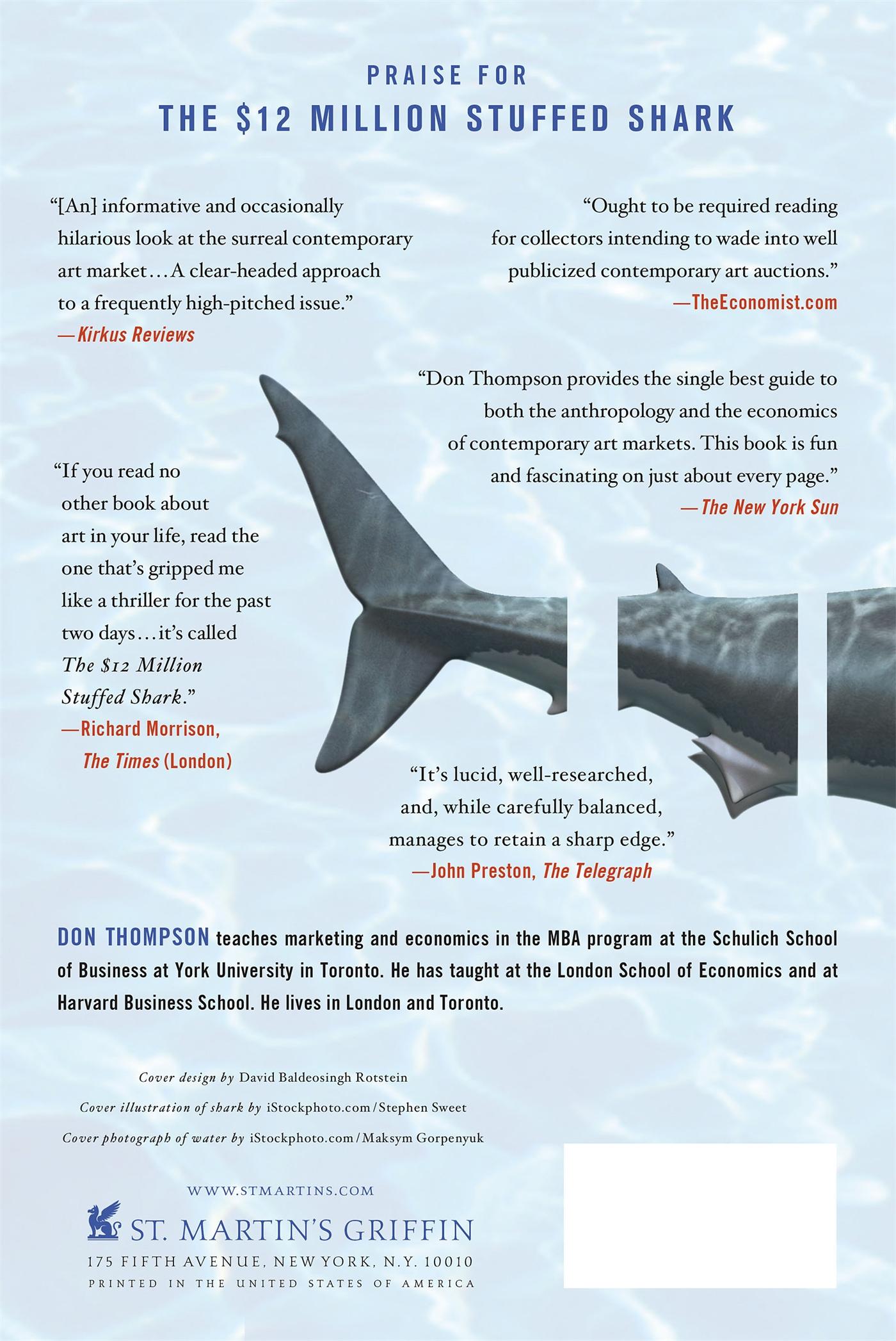Rückseitencover The $12 Million Stuffed Shark