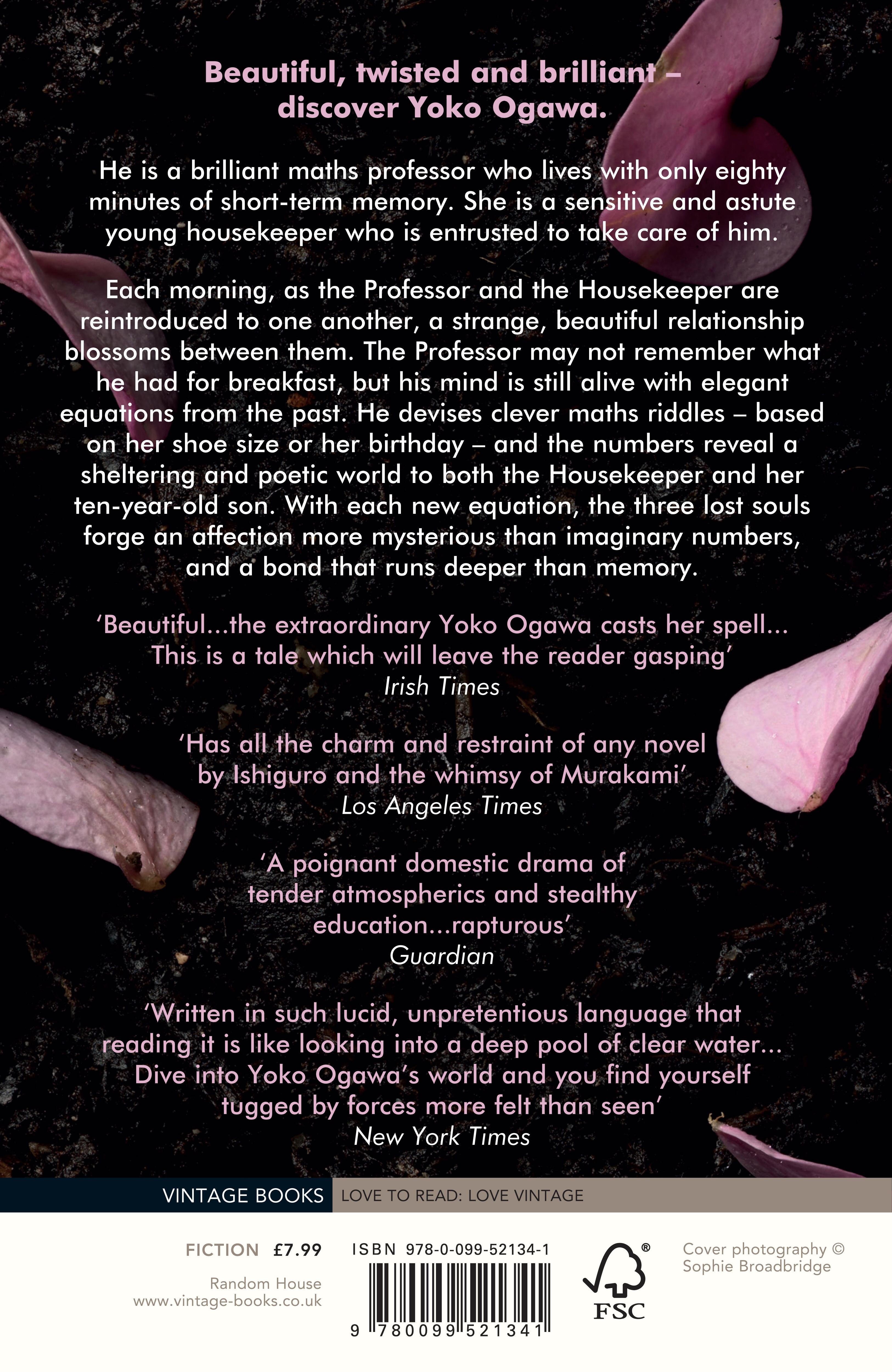 Rückseitencover The Housekeeper and the Professor