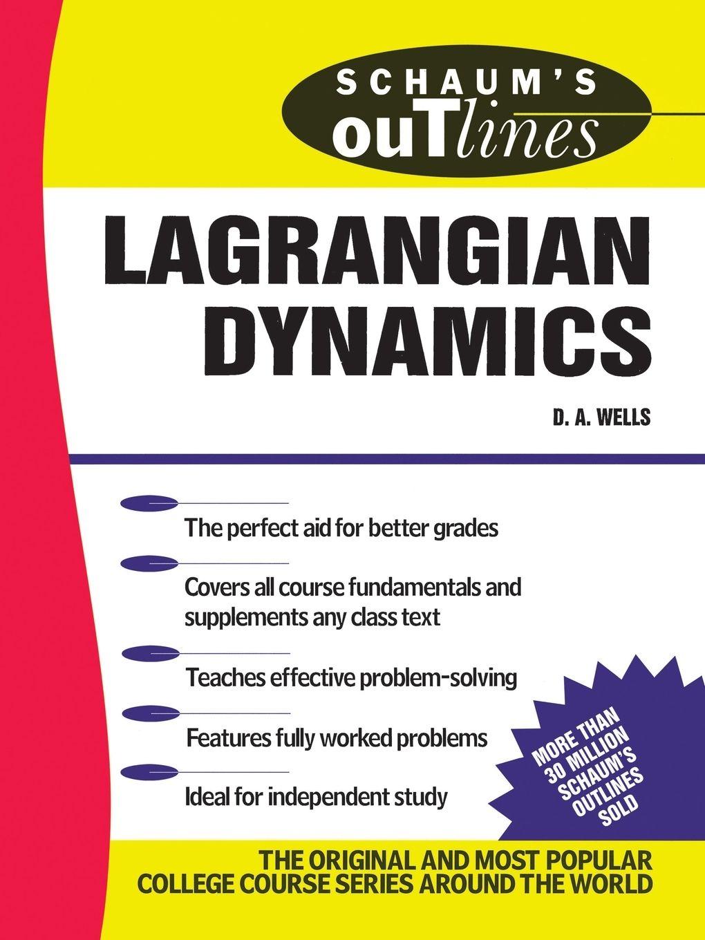 Vorderes Coverbild Schaum's Outline of Lagrangian Dynamics
