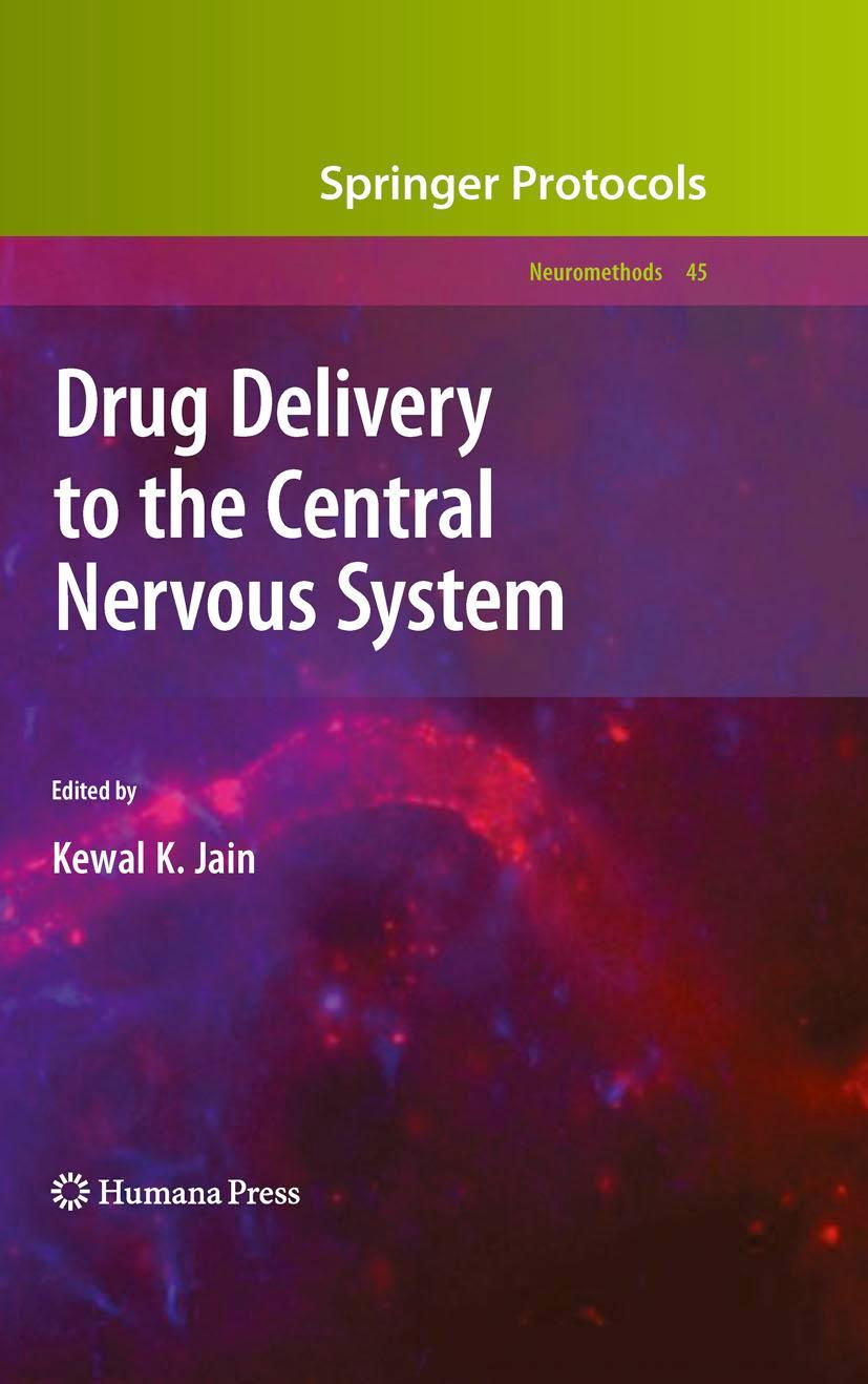 Vorderes Coverbild Drug Delivery to the Central Nervous System