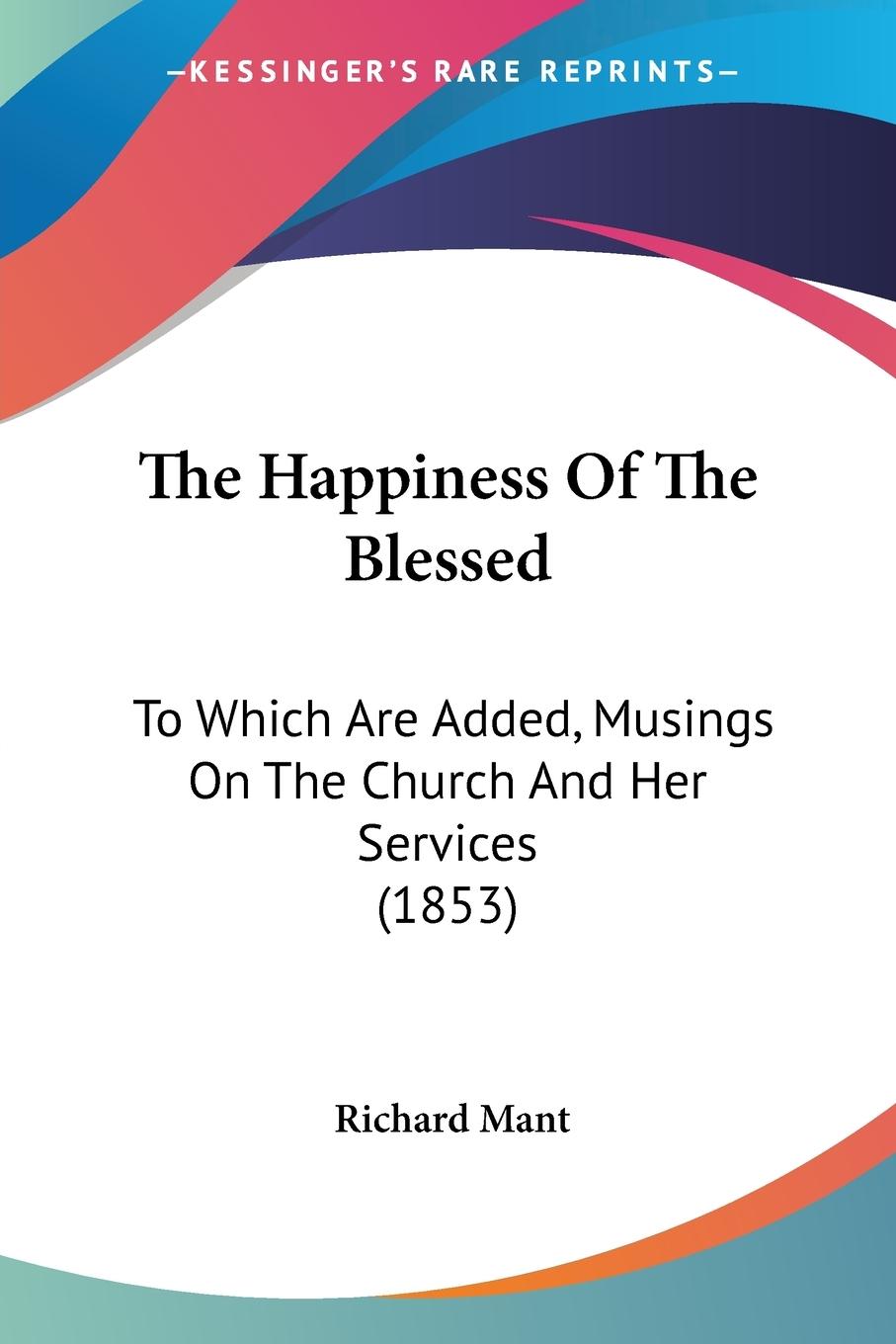 Vorderes Coverbild The Happiness Of The Blessed