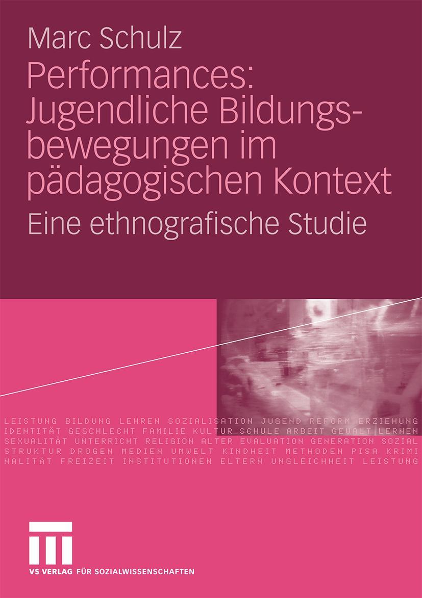 Vorderes Coverbild Performances: Jugendliche Bildungsbewegungen im pädagogischen Kontext