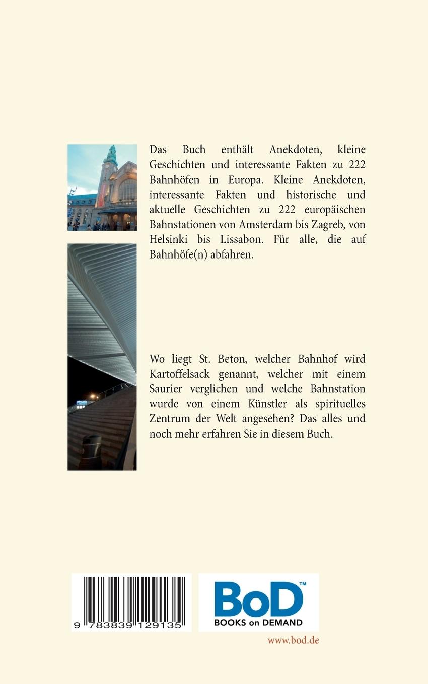 Rückseitencover Flügelradkathedrale und Zuckerrübenbahnhof