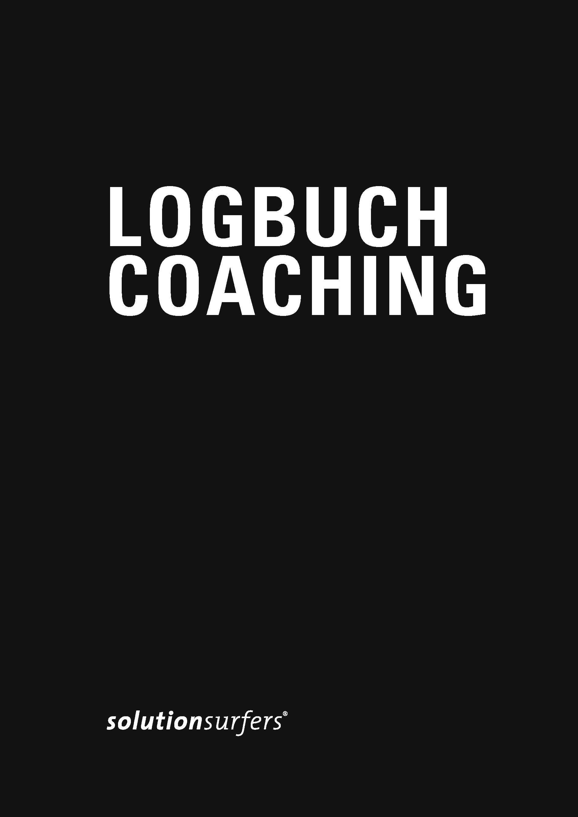 Vorderes Coverbild Logbuch Coaching