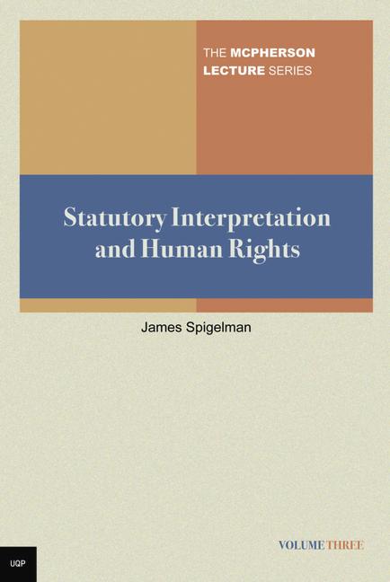 Vorderes Coverbild Statutory Interpretation and Human Rights
