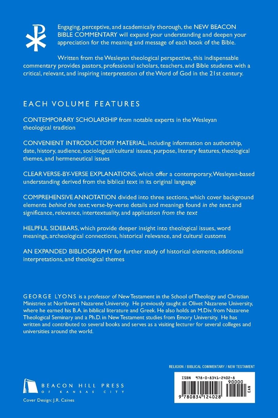 Rückseitencover Nbbc, Galatians