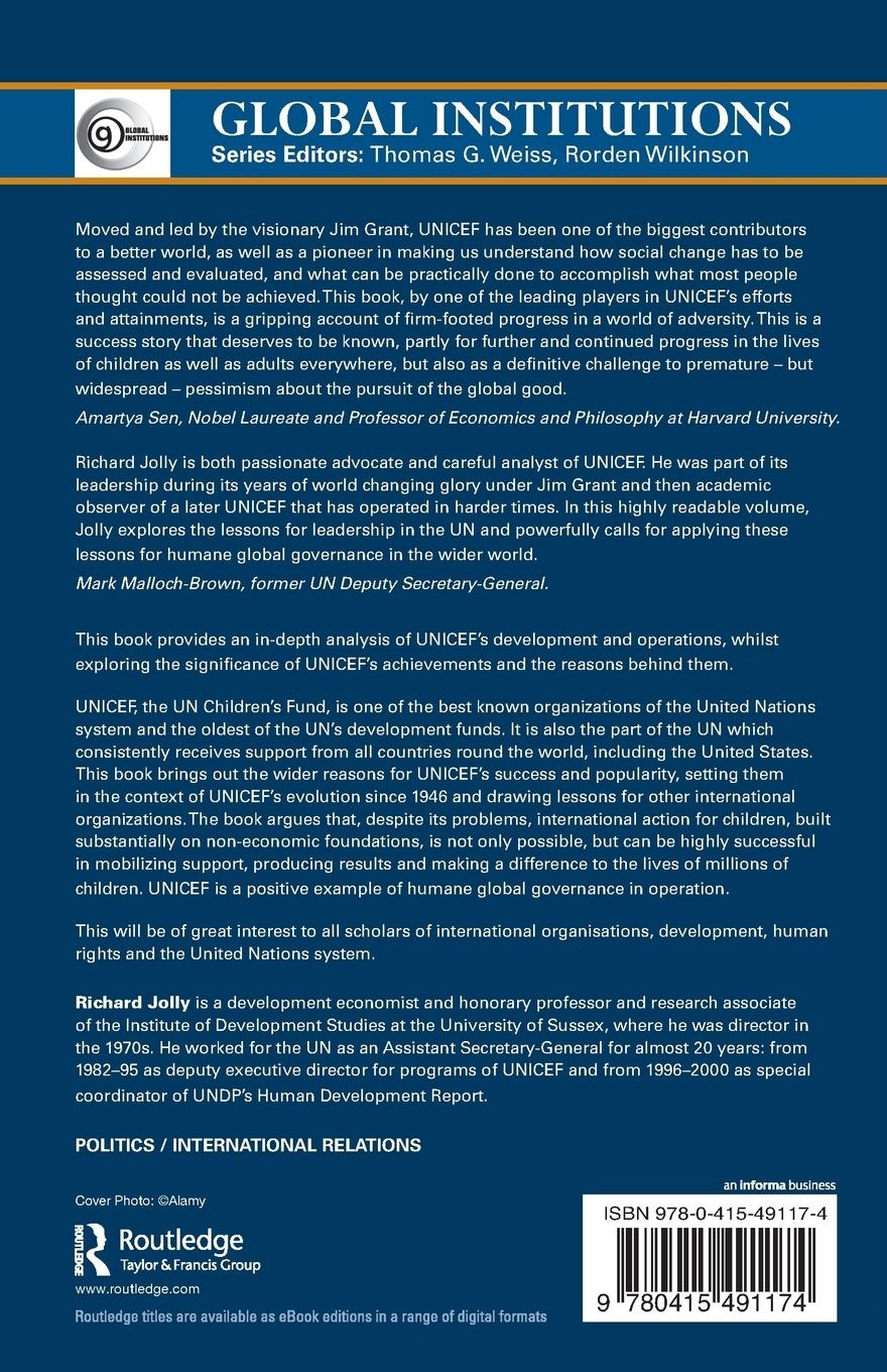 Rückseitencover UNICEF (United Nations Children's Fund)