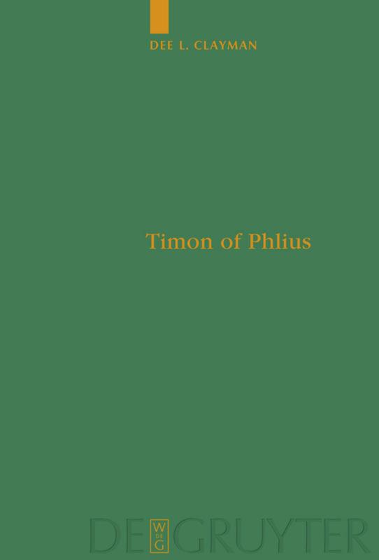 Vorderes Coverbild Timon of Phlius