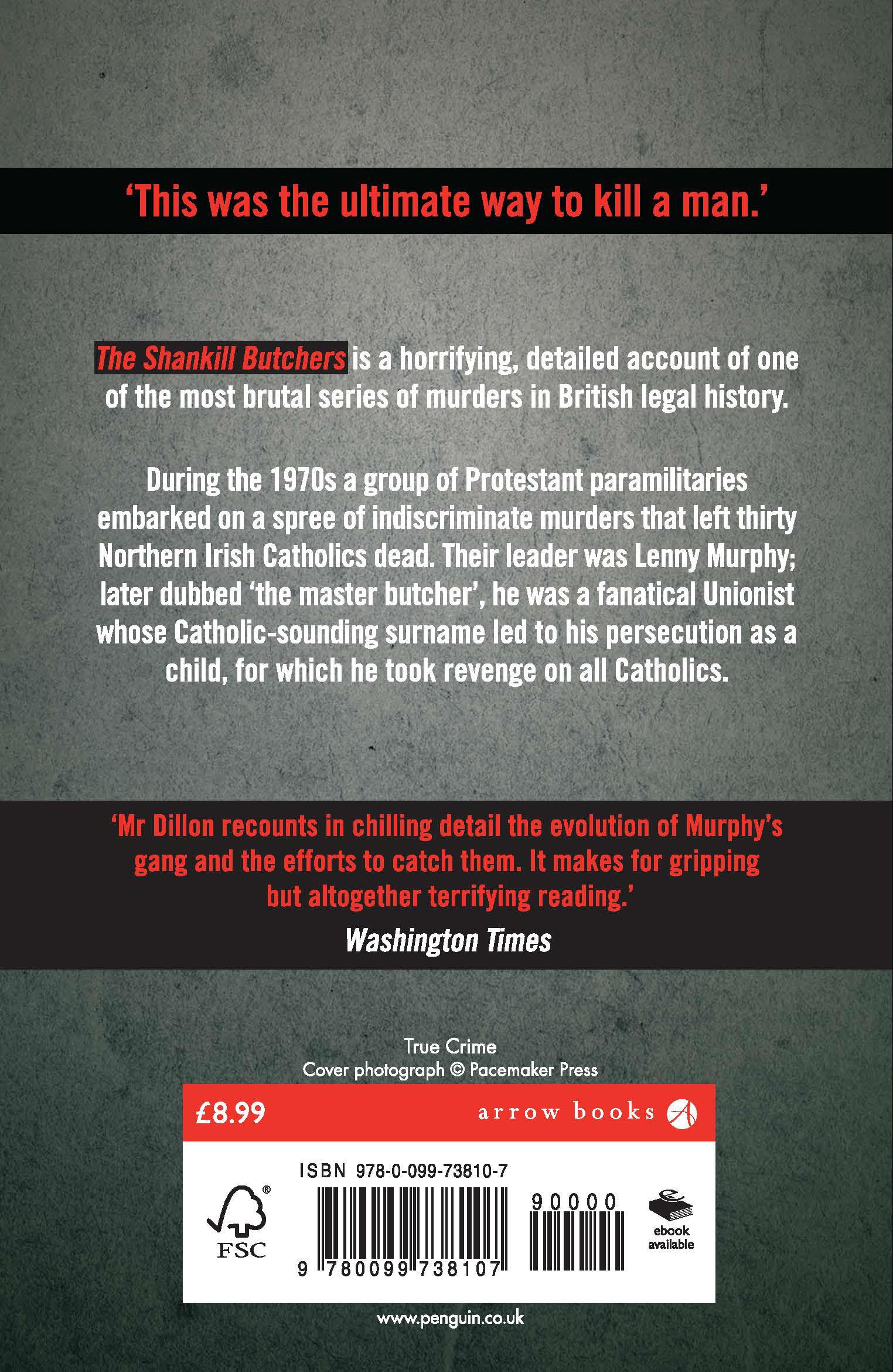 Rückseitencover The Shankill Butchers