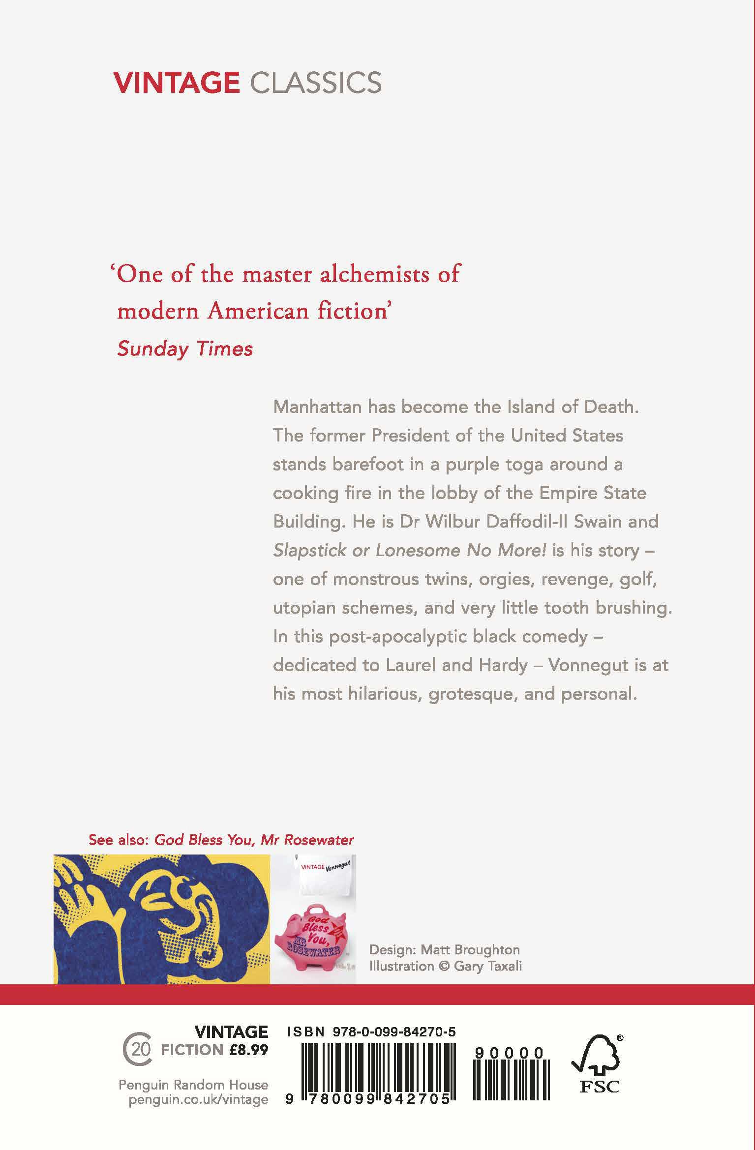 Rückseitencover Slapstick or Lonesome No More