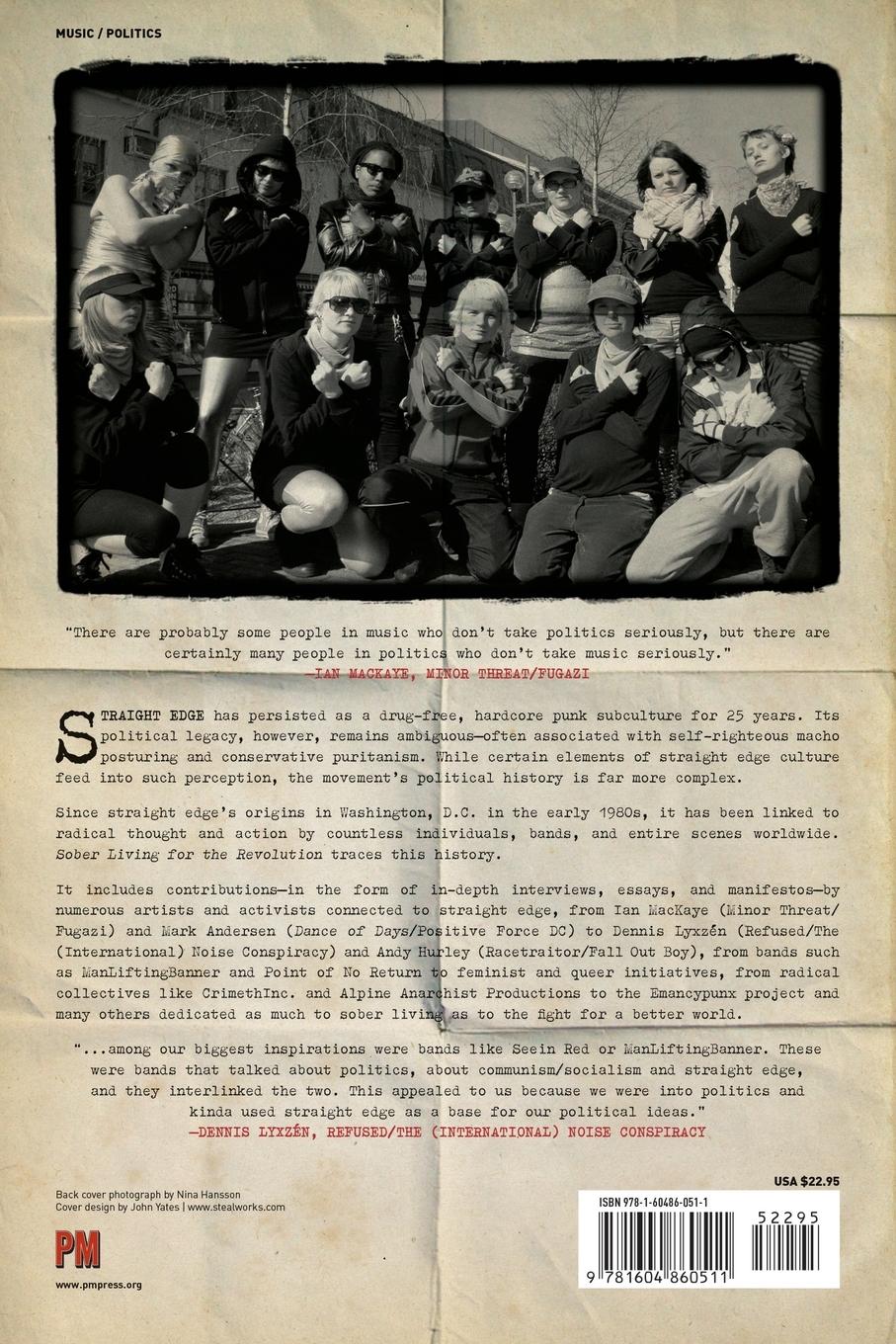 Rückseitencover Sober Living for the Revolution