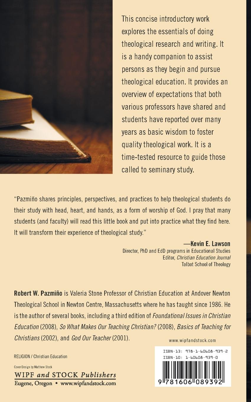 Rückseitencover Doing Theological Research