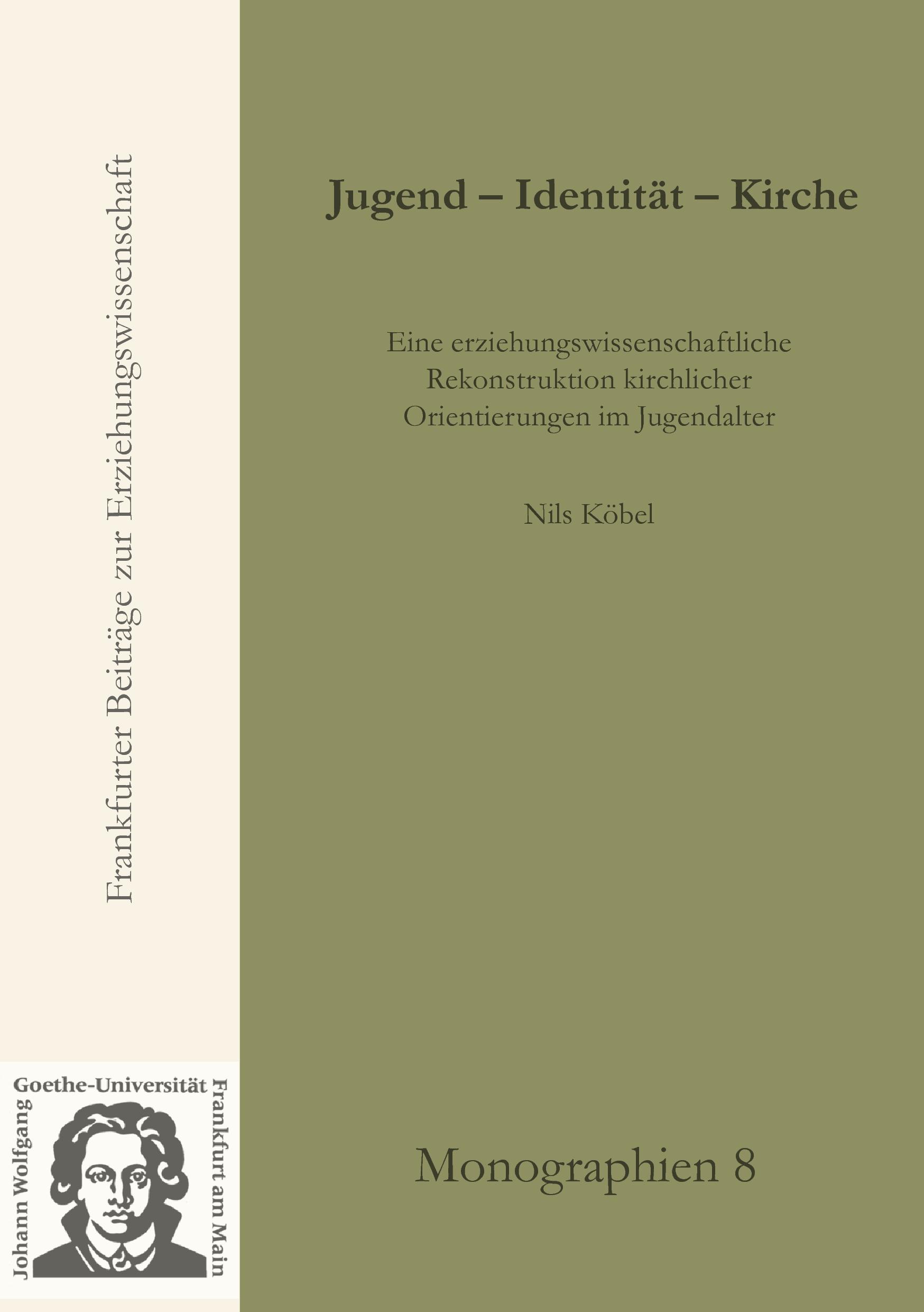 Vorderes Coverbild Jugend-Identität-Kirche