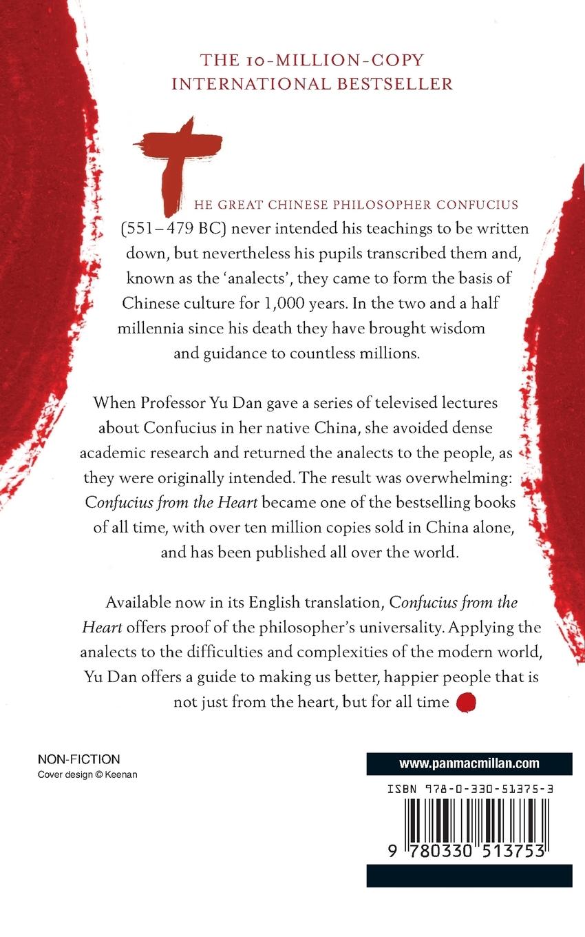 Rückseitencover Confucius from the Heart