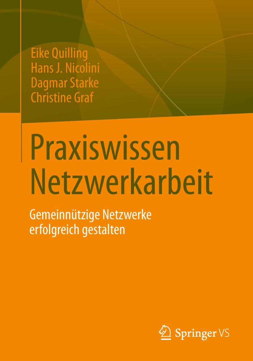Vorderes Coverbild Praxiswissen Netzwerkarbeit