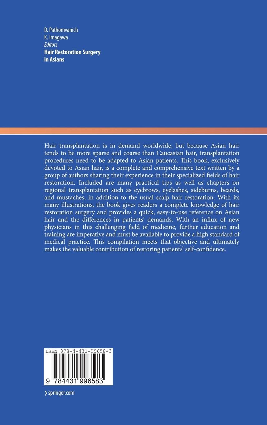 Rückseitencover Hair Restoration Surgery in Asians