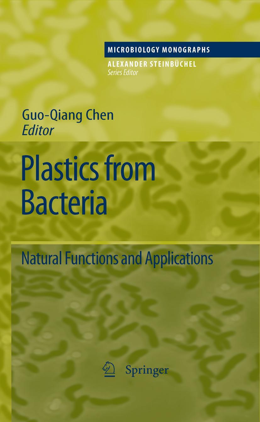 Vorderes Coverbild Plastics from Bacteria