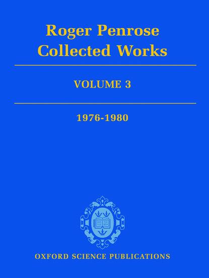 Vorderes Coverbild Roger Penrose: Collected Works, Volume 3