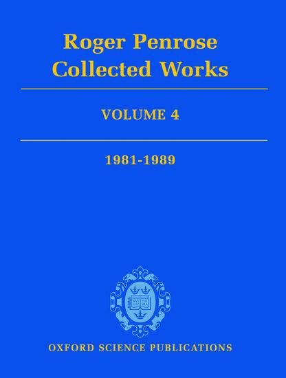 Vorderes Coverbild Roger Penrose: Collected Works, Volume 4
