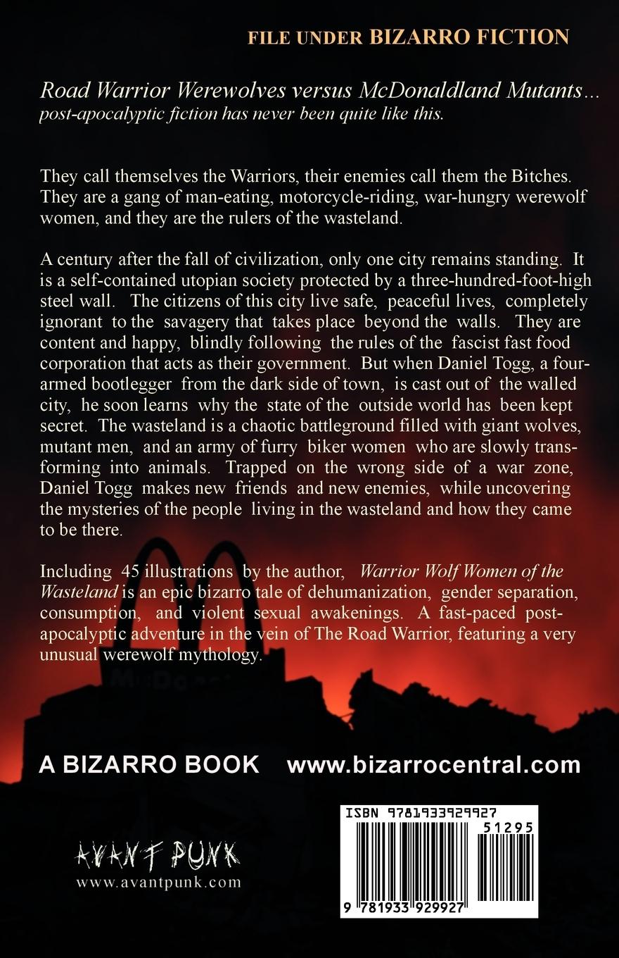 Rückseitencover Warrior Wolf Women of the Wasteland