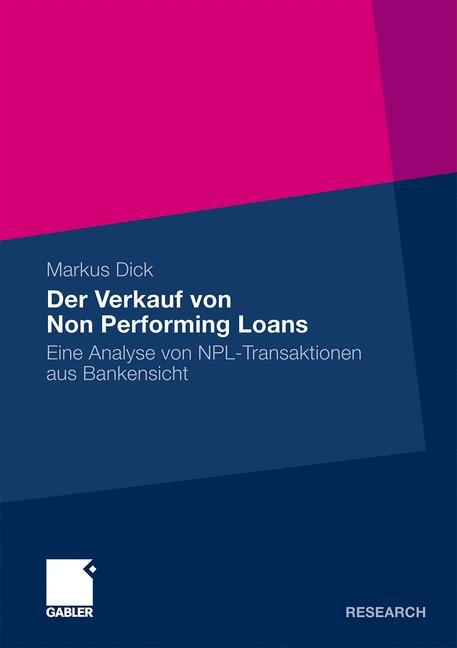 Vorderes Coverbild Der Verkauf von Non Performing Loans