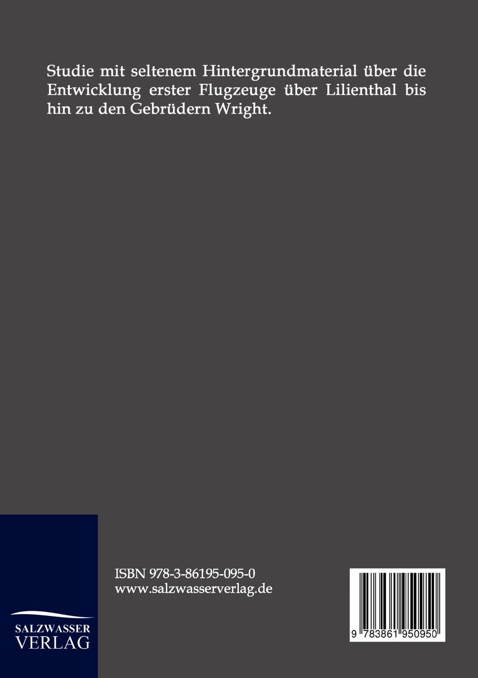 Rückseitencover Die Gebrüder Wright