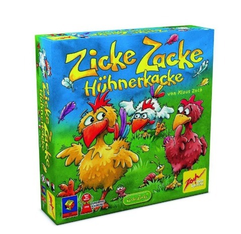 Vorderes Coverbild Zicke Zacke Hühnerkacke