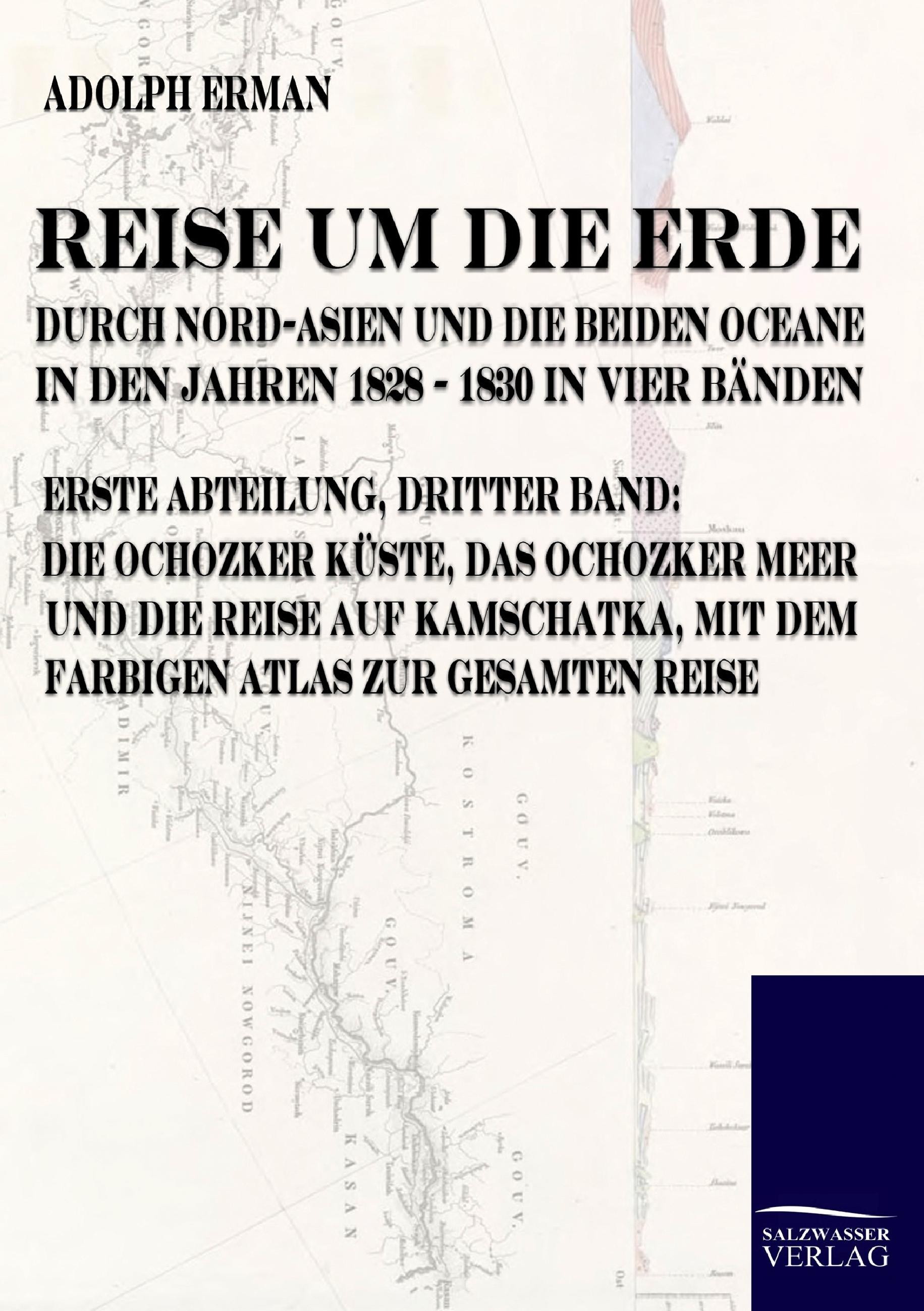 Vorderes Coverbild Reise um die Erde durch Nord-Asien und die beiden Oceane in den Jahren 1828 bis 1830