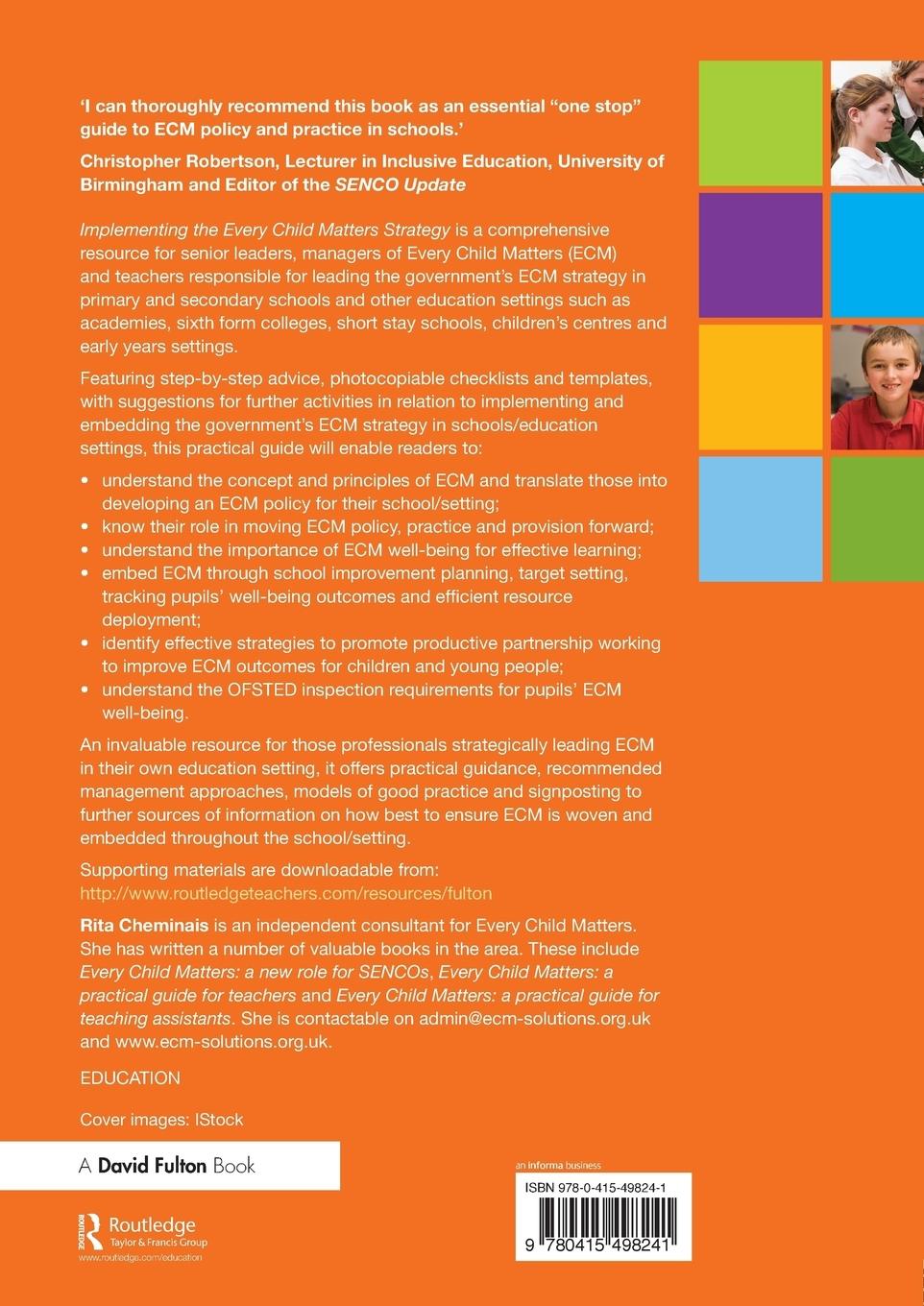 Rückseitencover Implementing the Every Child Matters Strategy