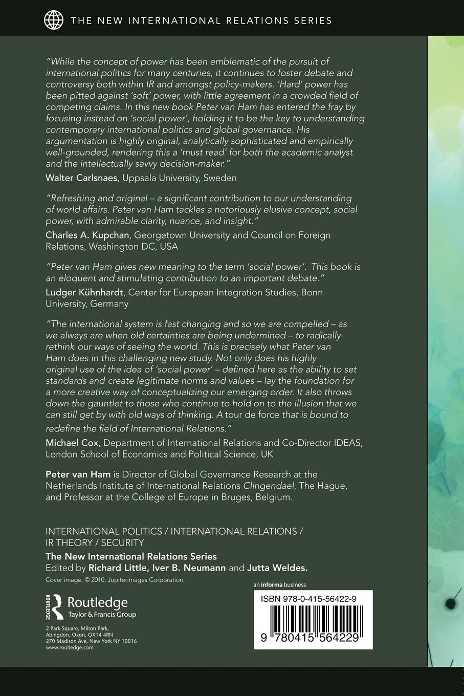 Rückseitencover Social Power in International Politics