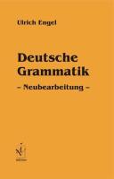Vorderes Coverbild Deutsche Grammatik