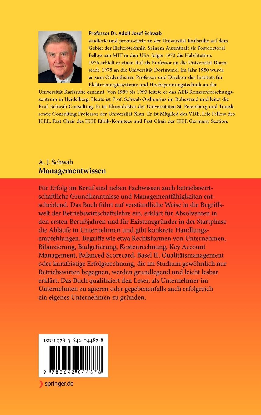 Rückseitencover Managementwissen