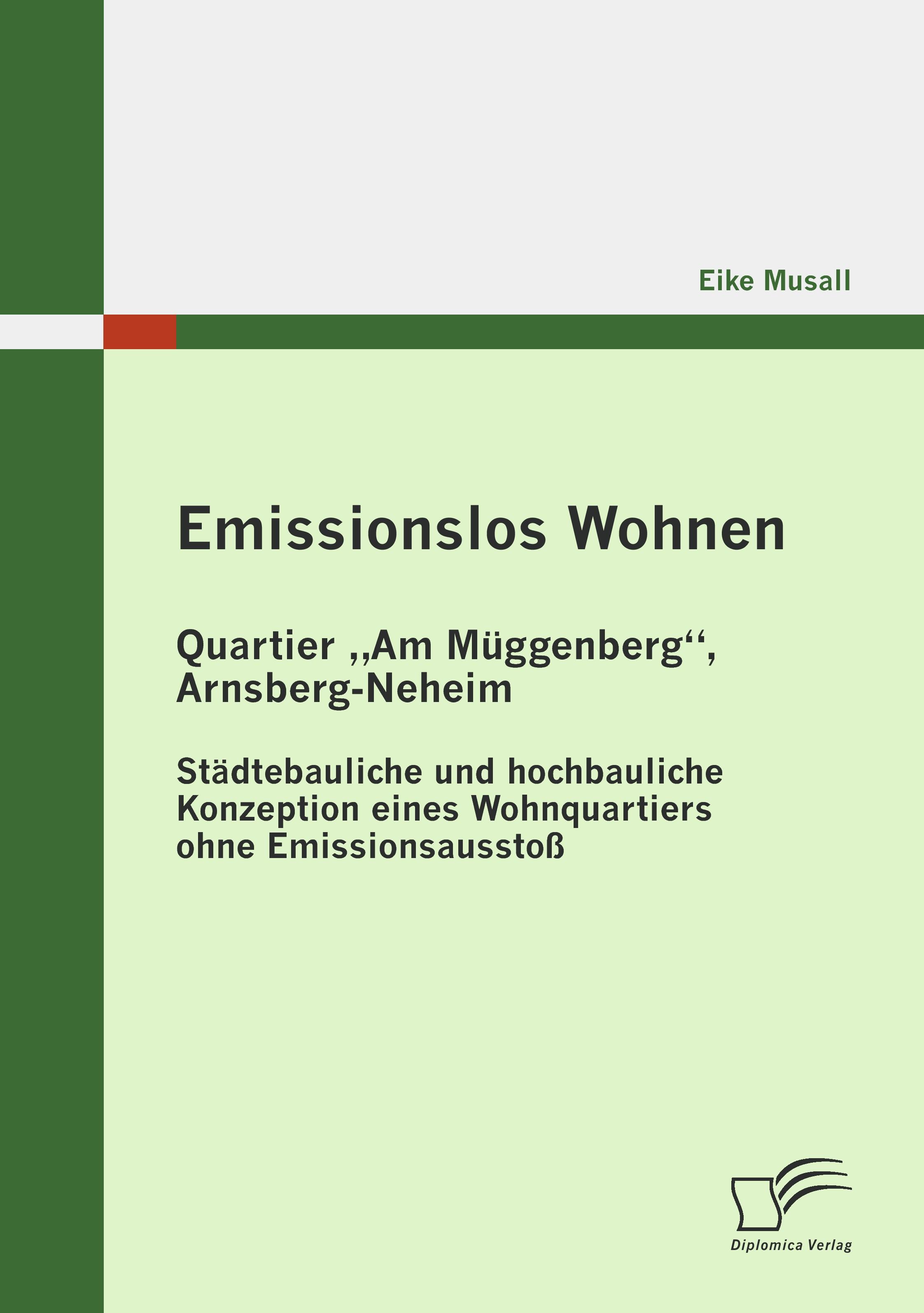 Vorderes Coverbild Emissionslos Wohnen - Quartier "Am Müggenberg", Arnsberg-Neheim