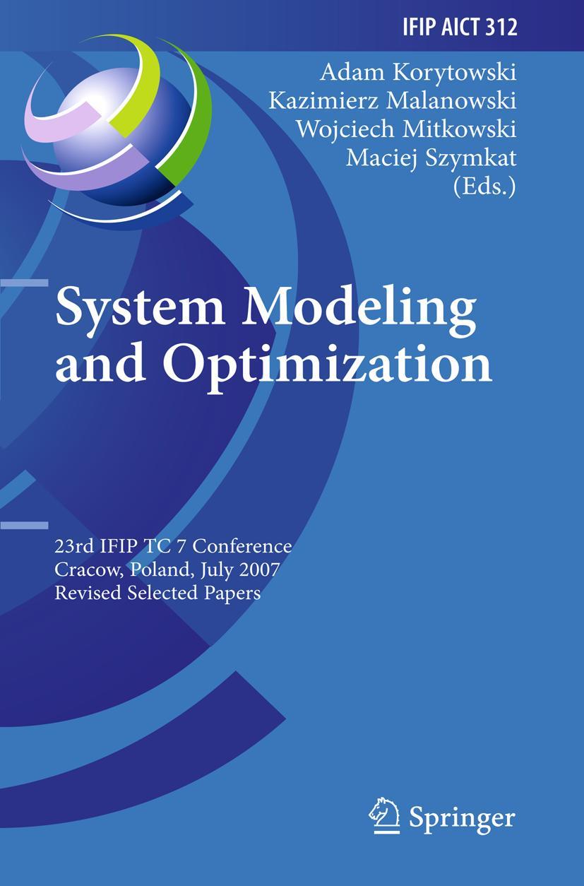 Vorderes Coverbild System Modeling and Optimization