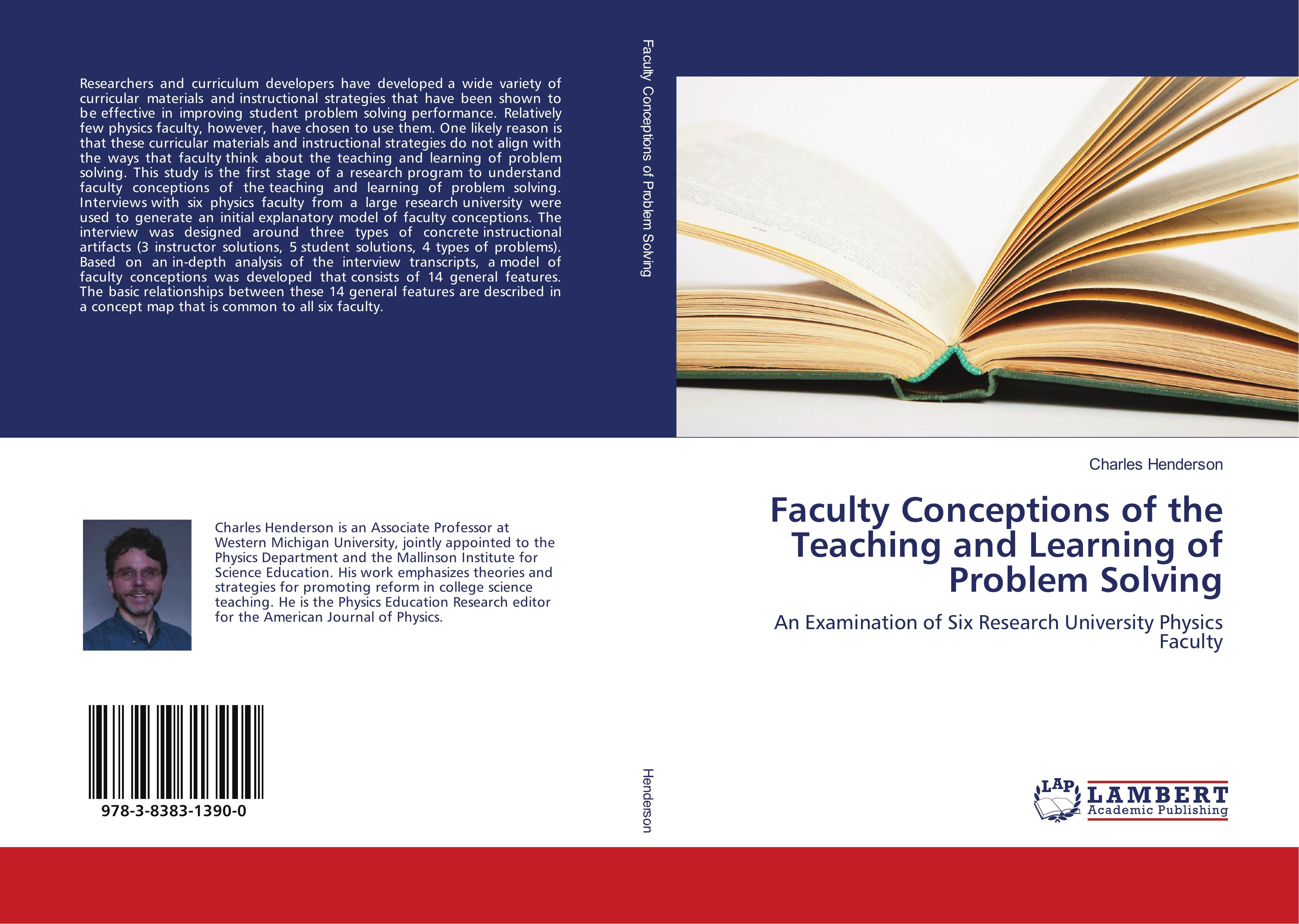Vorderes Coverbild Faculty Conceptions of the Teaching and Learning of Problem Solving