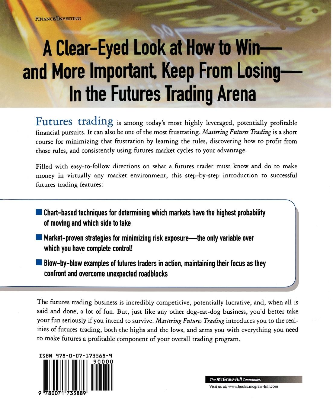 Rückseitencover Mastering Futures Trading