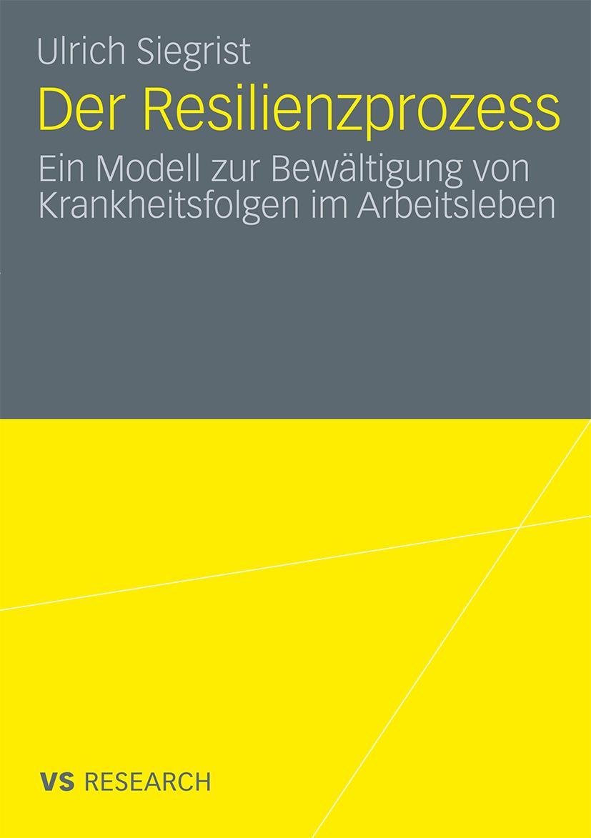Vorderes Coverbild Der Resilienzprozess
