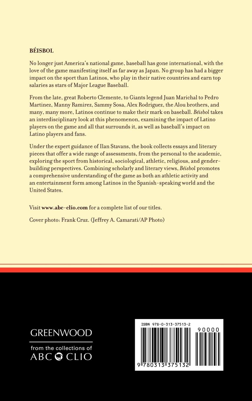 Rückseitencover Beisbol