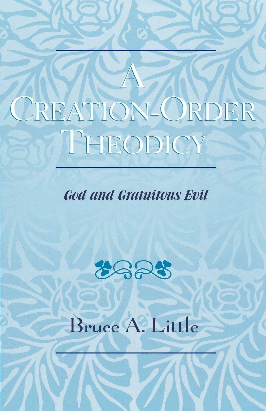 Vorderes Coverbild Creation-Order Theodicy