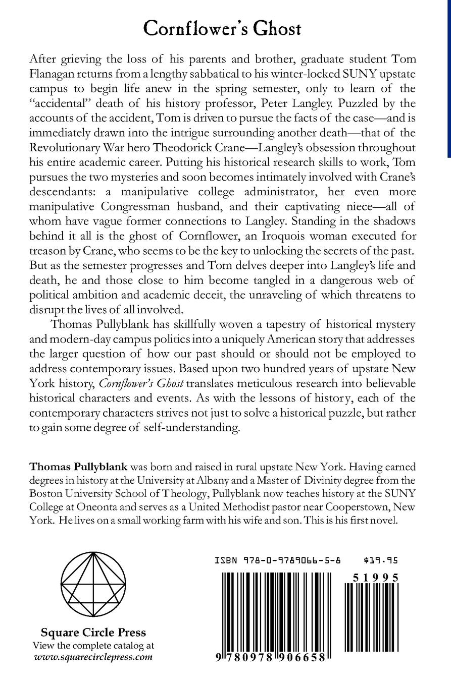 Rückseitencover Cornflower's Ghost: An Historical Mystery