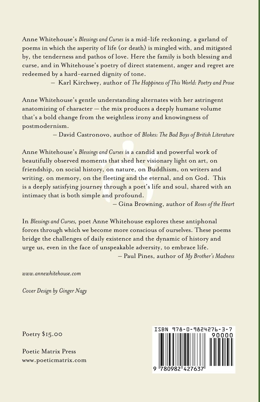 Rückseitencover Blessings and Curses