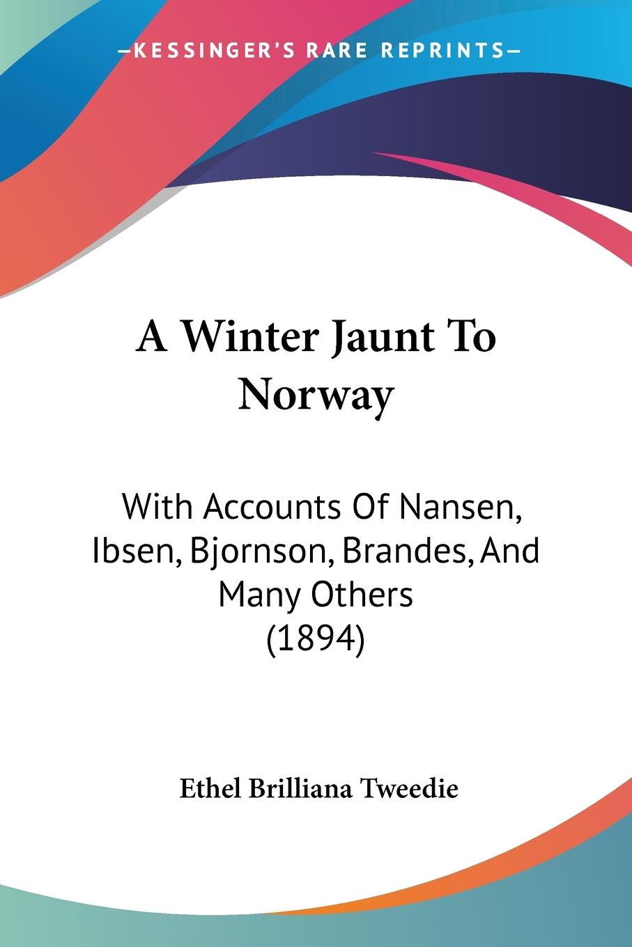 Vorderes Coverbild A Winter Jaunt To Norway