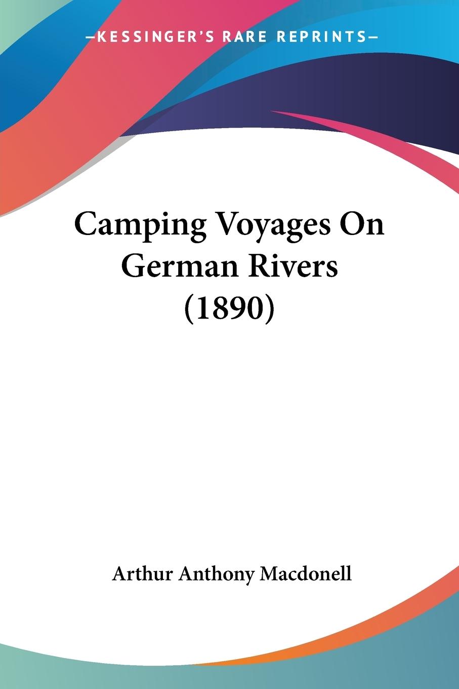 Vorderes Coverbild Camping Voyages On German Rivers (1890)