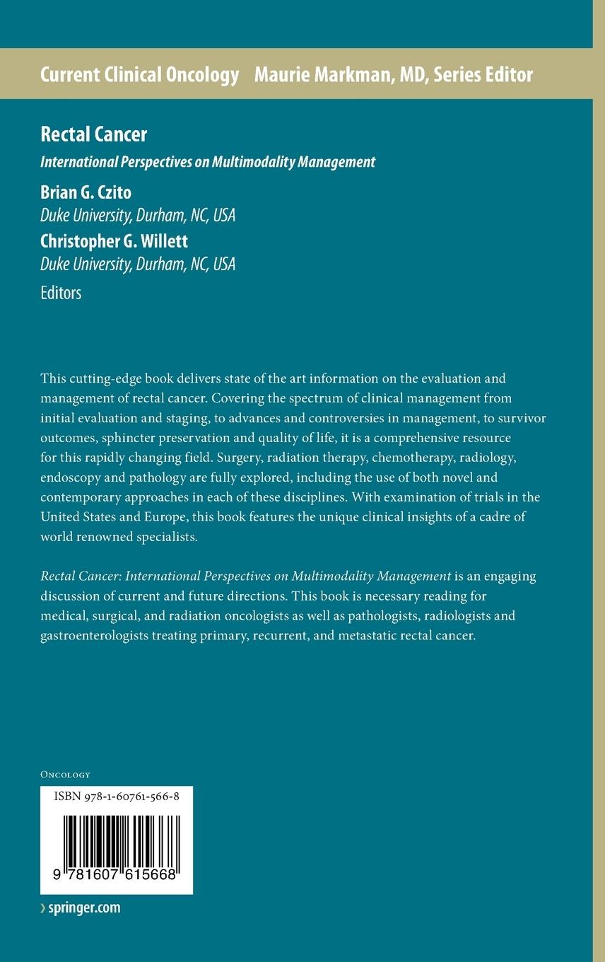 Rückseitencover Rectal Cancer
