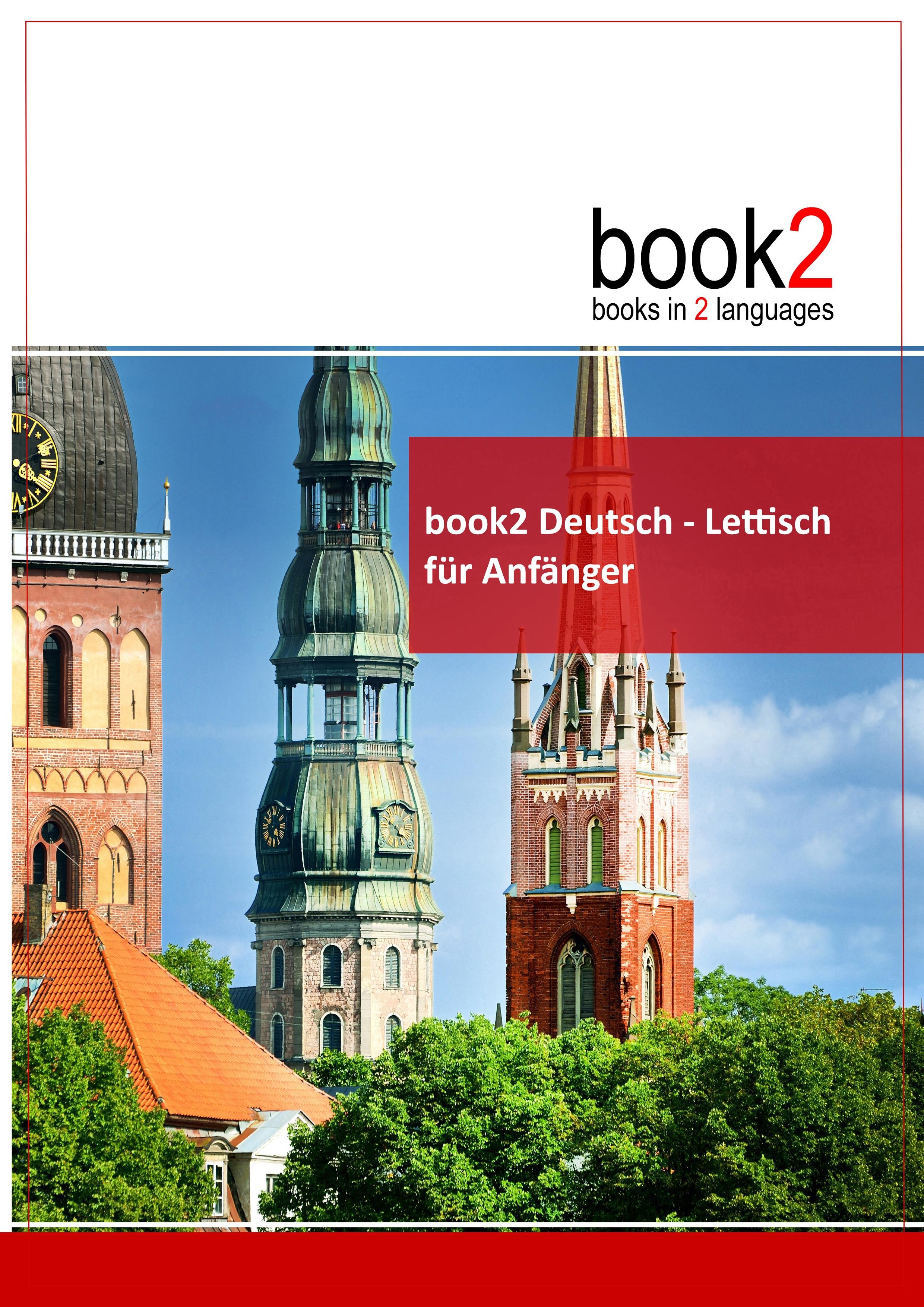 Vorderes Coverbild book2 Deutsch - Lettisch für Anfänger
