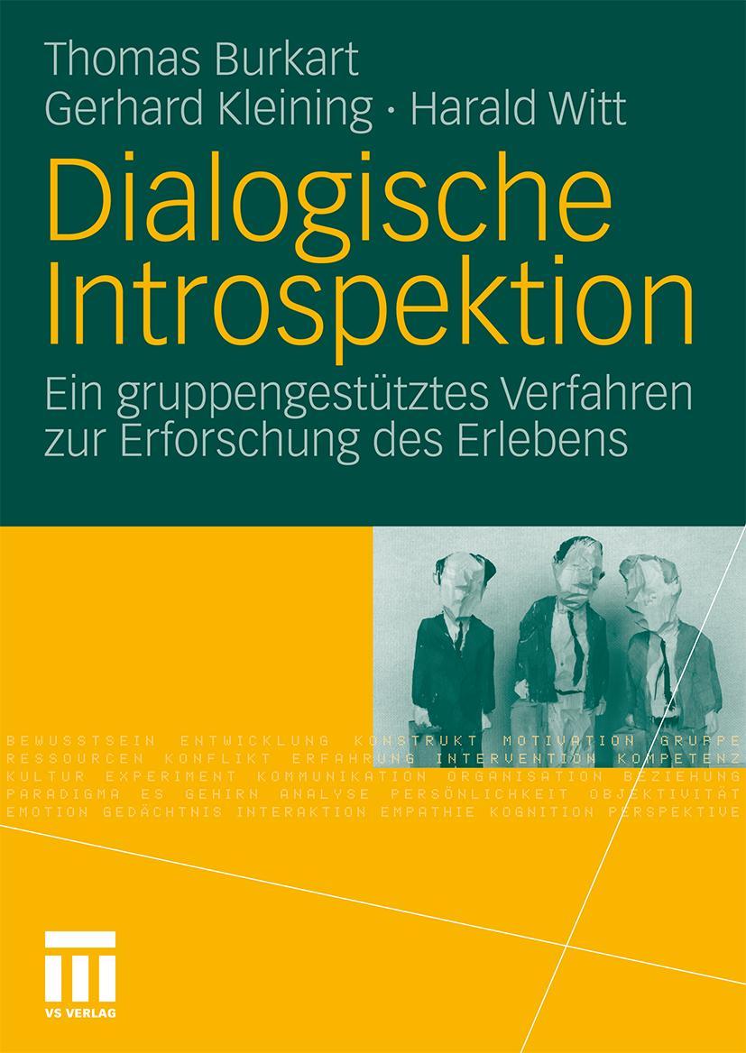 Vorderes Coverbild Dialogische Introspektion