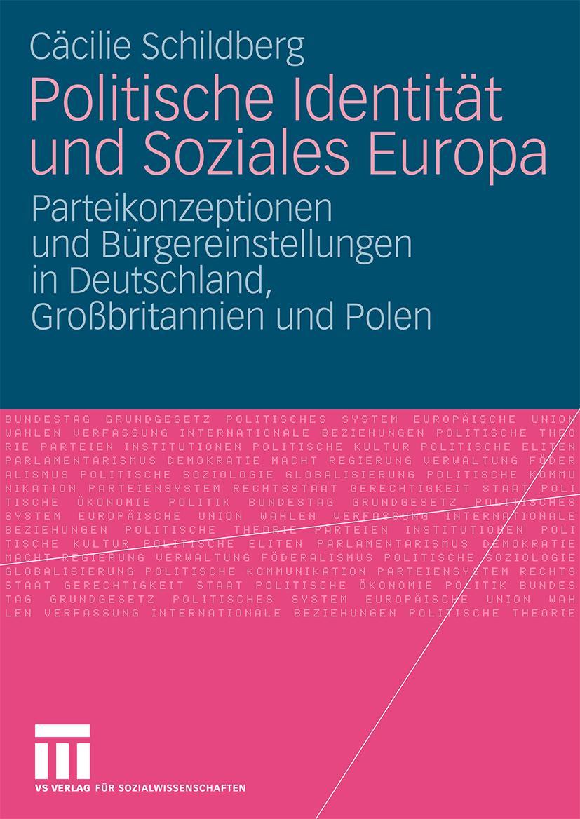 Vorderes Coverbild Politische Identität und Soziales Europa