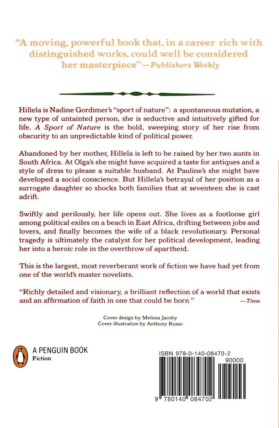 Rückseitencover A Sport of Nature