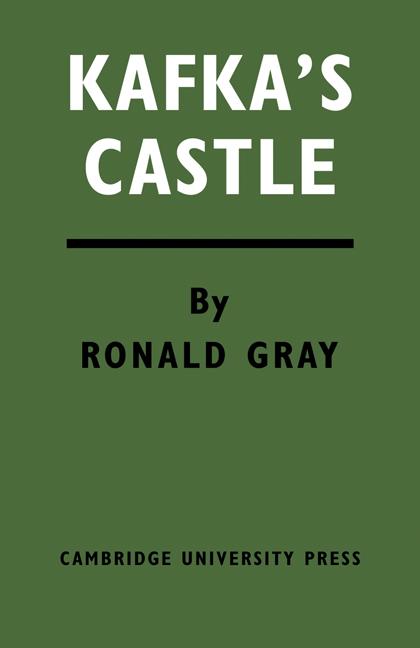 Vorderes Coverbild Kafka's Castle