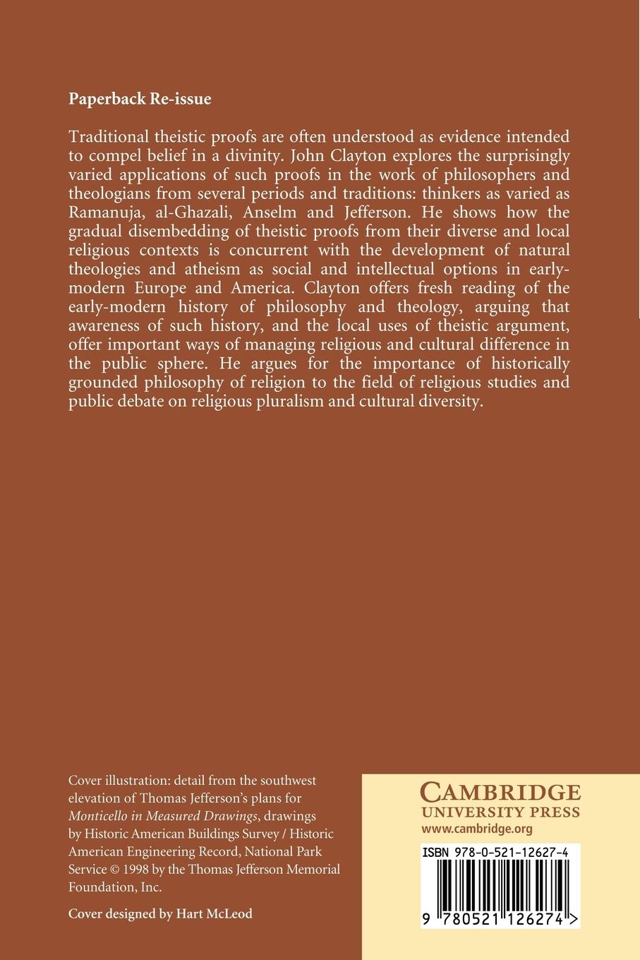 Rückseitencover Religions, Reasons and Gods